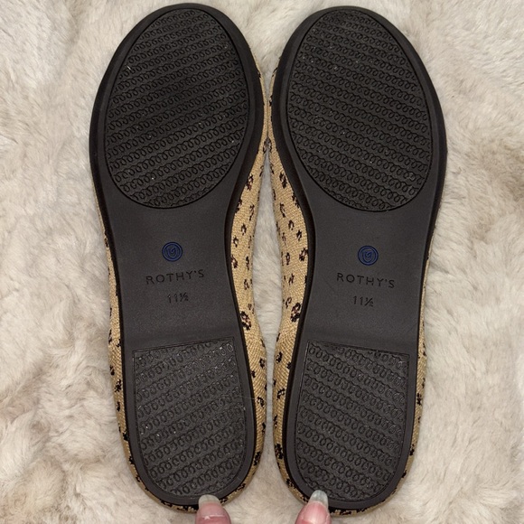 Rothy’s The Loafer Cheetah Print Limited Edition Size 11.5 - Picture 7 of 11